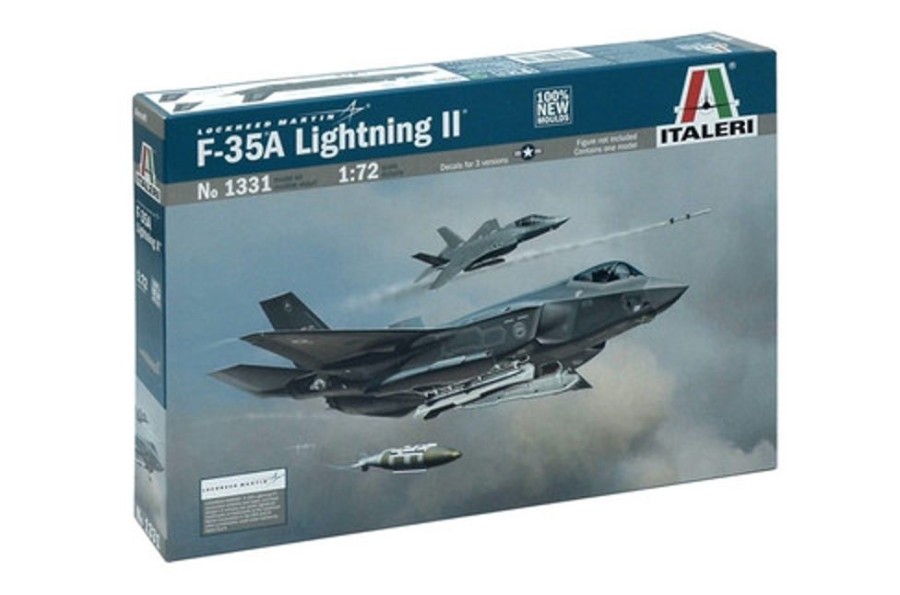 Aircraft | Model & Die-Cast Italeri Italeri - 1/72 F-35A Lightning Ii Plastic Model Kit [1-1331]