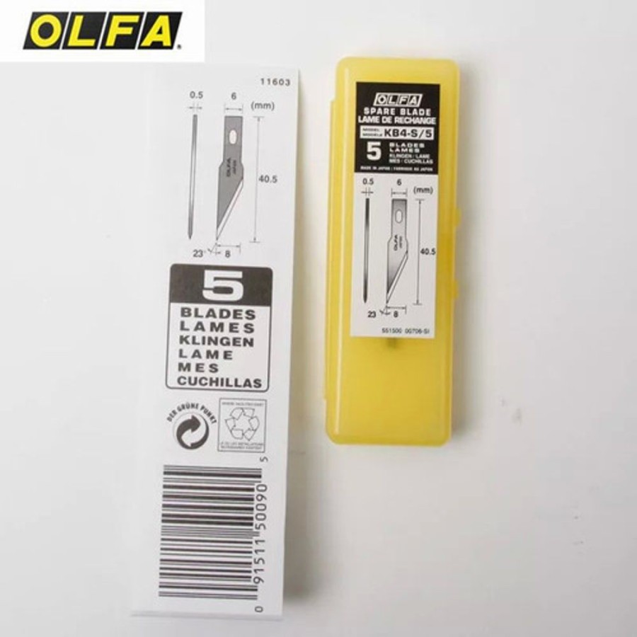 Craft Tools | Accessories Deli Japan Olfa Ak-4 Kb4-S/5 Pcs ( Made In Japan)