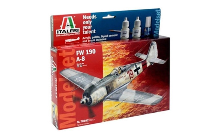 Aircraft | Model & Die-Cast Italeri Italeri - Fw-190 A-8 Plastic Model Kit [1-70392]