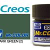 Mr. Hobby Paint | Accessories Mr Hobby Gunze - C023 Mr Color Semi Gloss Dark Green 2