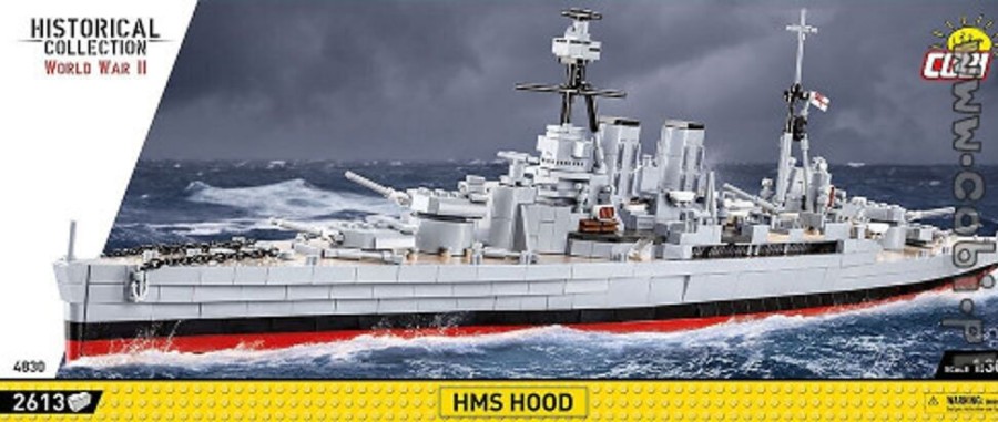 Model & Die-Cast Cobi Hms Hood 2613 Pcs