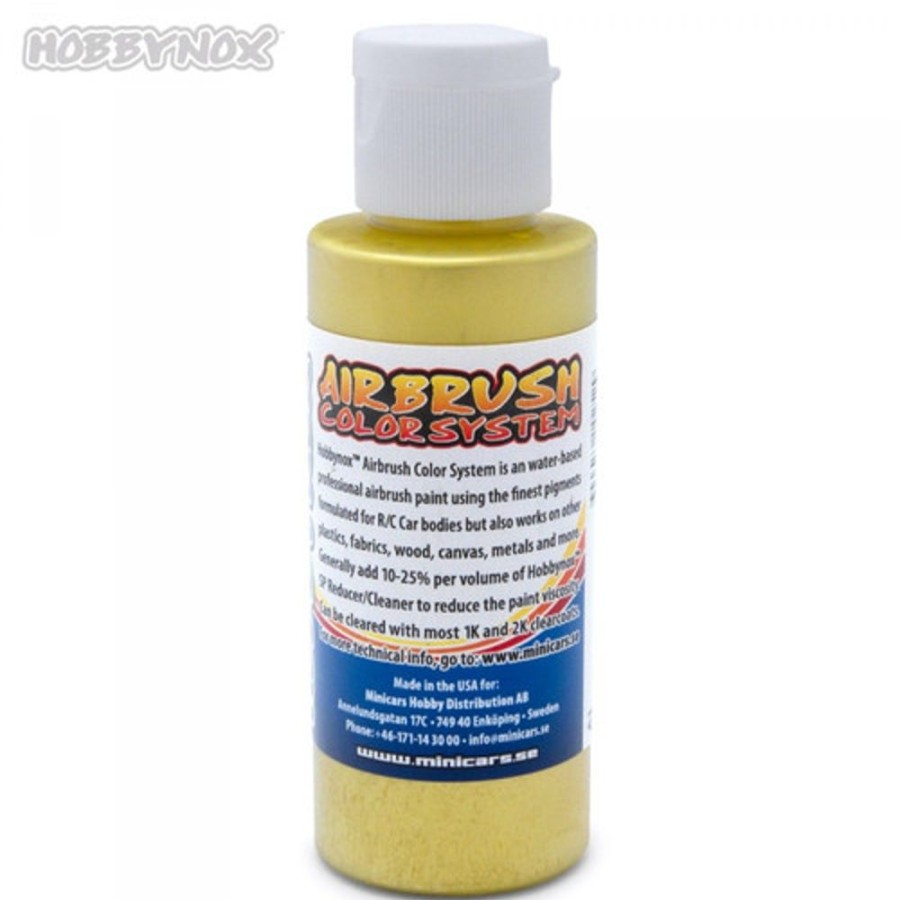 Hobbynox Paint | Accessories Hobbynox Hobbynox - Airbrush Color Iridescent Yellow 60Ml