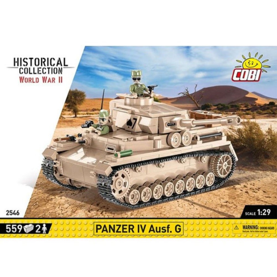 Model & Die-Cast Cobi Cobi-2546 | Hc Wwii /2546/ Panzer Iv Ausf.G 559 Pcs